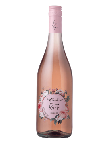 LE CARLINE ROSATO FRIZZANTE BIO VEGAN 0,75L