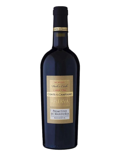 CONTE DI CAMPIANO PRIMITIVO DI MANDURIA RISERVA DOC 0,75L