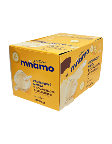 Prote�nov� n�poj m�amo - Ban�n "BOX" 15 x 35g