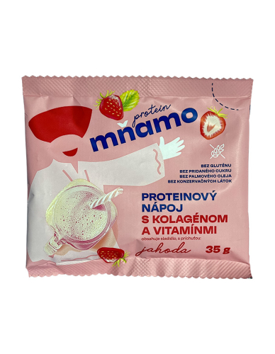 Prote�nov� n�poj m�amo - Jahoda 35g
